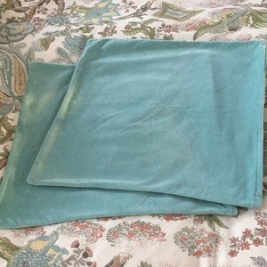 IKEA Sanda velvet velour two pillow covers 20x20